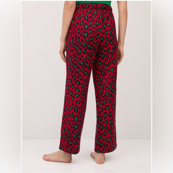 Leopard print pajama pants, Plus Size - Picture 6 of 6